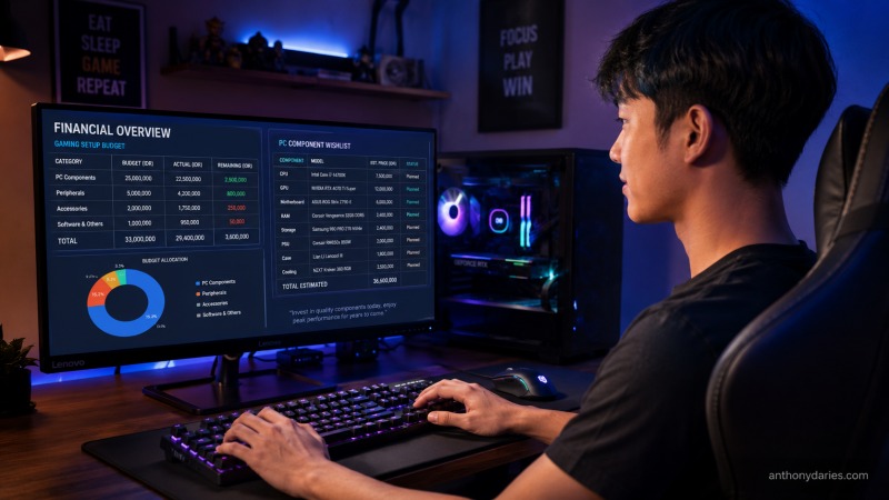 Tips mengatur budget PC gaming agar tidak boros